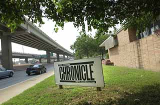 A  -- <i>Austin Chronicle</i> headquarters, 40th and I-35