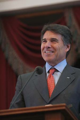Gov. Perry: Big budget talk from the man in the $10,000 a month mansion