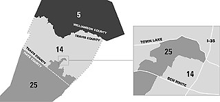 Travis County Senate Districts