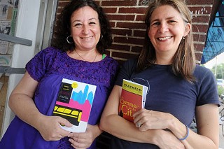 Elena Eidelberg (l) and S. Kirk Walsh