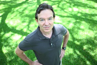 Lawrence Wright, whose one-man performance piece <i>My Trip to Al-Qaeda</i> is now the subject of a documentary by Oscar winner Alex Gibney, at his home in Tarrytown