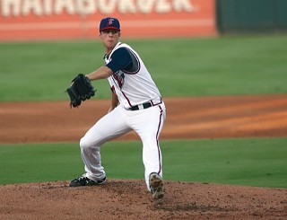 Jordan Lyles (pictured) is the Astros' lone top prospect still in Round Rock