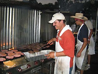 Austin's Best Burgers cooks into the night.