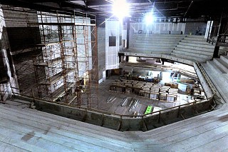 The new <i>ACL</i> studios as viewed from the last seat in the house upstairs