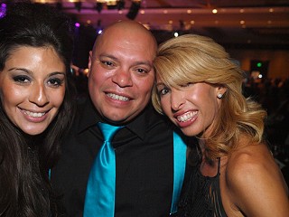 Co-Chair Maria Groten (l); our next mayor, Mike Martinez (center); and Estilo's Stephanie Coultress were among those who made <i>Dancing With the Stars Austin</i> truly fabulous.