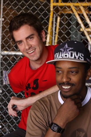 Zach Ernst (l) and Black Joe Lewis