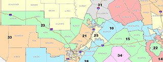 Rep. Jodie Laubenberg's proposed Congressional redistricting map would cut Travis County four ways.