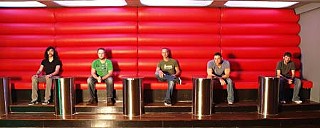 Academik Records Artists (l-r): Shreddward, Vibelung (Jimmy Freer), Francis Prève, Billy Jay, William A