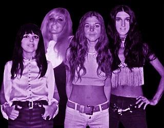 The Quatro Sisters: (l-r) Suzi, Arlene, Nancy, and Patti
