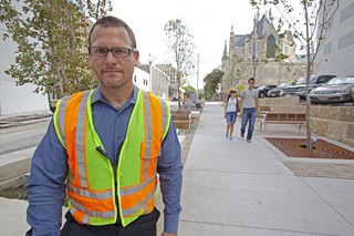 Public Works supervising engineer Kevin Sweat