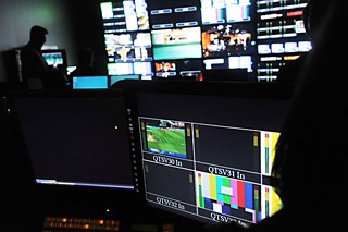 Inside the Longhorn Network control room: Even with the new deal struck with Verizon's FiOS network, this still may be the only place in Austin watching launch day