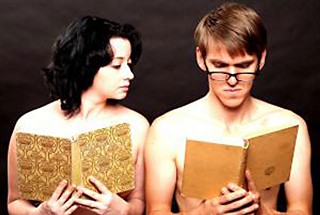 What's love got to do with it?: Devyn Ray (l) and Jesse Bertron