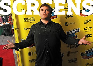 Jack Black at last week's <i>Bernie</i> screening