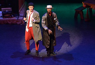 Jokes on tap: Thomas Wadleton and Travis Knights
