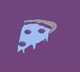 Do not look directly at the pizza.