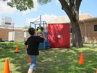 A farewell festival last month at Allan Elementary allowed teachers, parents, and children to have a final hurrah before the school is turned over to IDEA.