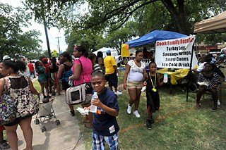 Austin celebrated Juneteenth on Tuesday with a parade, live music, food, and fun at Rosewood Park.
