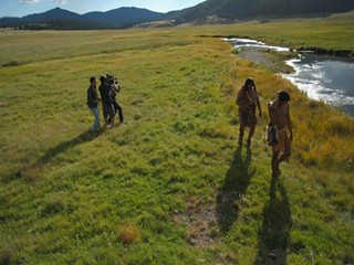 Production still from Texas Filmmakers' Production Fund grant recipient The Longest Sun