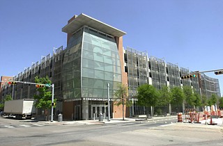 The Austin Convention Center parking garage
