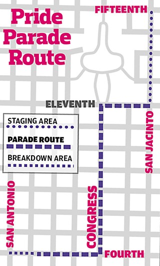 Gay Place: Austin Pride Parade