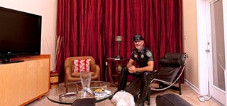 Jeff Larson's Men in Living Rooms is too hot for Stonewall
