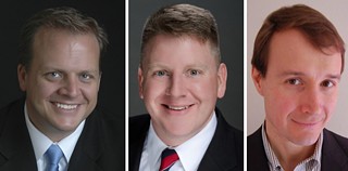 House District 136: (l-r): Matt Stillwell (D), Tony Dale (R), Matt Whittington (L)