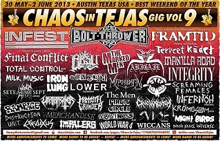 Chaos in Tejas Screaming With More Noise