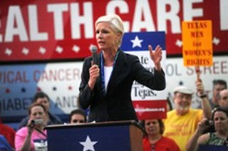 Planned Parenthood's Cecile Richards at a rally at the Texas Capitol in March