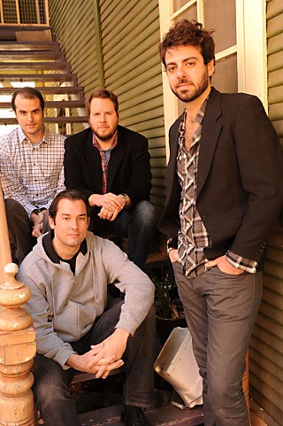 (Clockwise from top left) Jason Newman, Craig Elrod, Nathan Smith, and Michael Bartnett