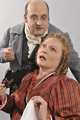 Bedard as Doctor Royer-Collard in <i>Quills</i>