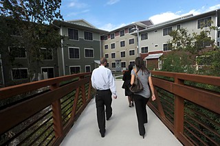 Foundation Communities' M Station, an affordable housing development that opened in 2011