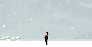 January: You might not recognize it, but this is snow.