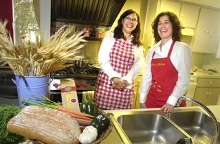 l-r: Sheila Marie Fleming and Gina Burchenal