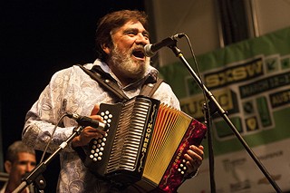 Celso Piña at the Mexican-American Cultural Center in March for South by Southwest