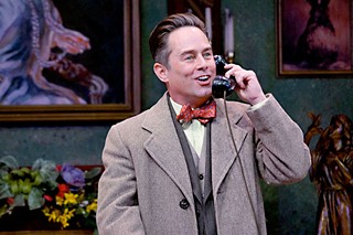 Peek-a-boo/pooka, be: Martin Burke as Elwood P. Dowd in <i>Harvey</i>