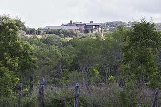 New high-end residential development takes shape in the hills next to the ranch.