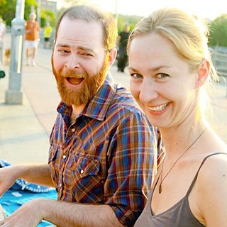 A merry war: Jeremy and Caitlin Sweetlamb as Benedick and Beatrice