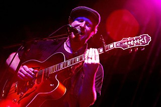 Guy Forsyth, donating his craft to the 2010 Help Us Help Haiti benefit at the Austin Music Hall