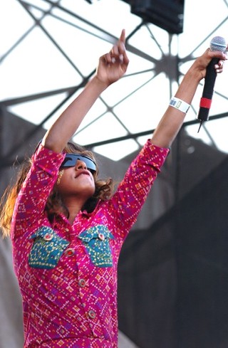 M.I.A. at ACL Fest 2007