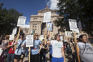 From a 2012 march against the death penalty