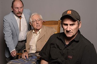 Band of brothers: (l-r) Travis Dean, Donald Owen, and Tim Mateer