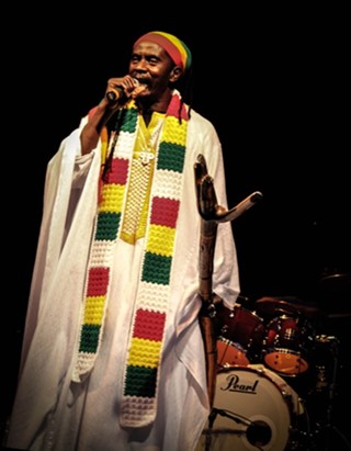 Praise Jah: Everton Blender headlining the Austin Reggae Festival, 4.20.14