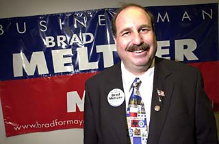Mayoral candidate Brad Meltzer