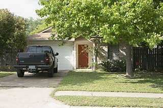 Sylvia Holt's South Austin home, scene of her murder