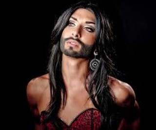 Conchita Wurst is officially prettier, manlier, and a better singer than Vladimir Putin.