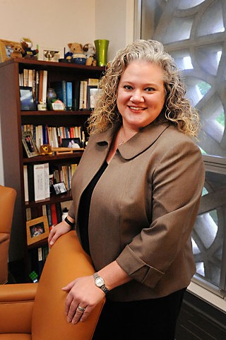 Jennifer Hammat, Assistant VP for Student Affairs and the Institutional Title IX Coordinator at UT-Austin