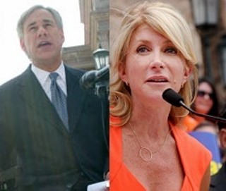 Republican governor hopeful Greg Abbott gets called out for limited debate schedule against Sen. Wendy Davis, and an odd choice of broadcasters