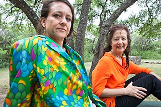 Julie Nathanielsz (l) and Heloise Gold