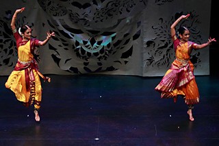 Anuradha Naimpally (l) and Purna Bajekal