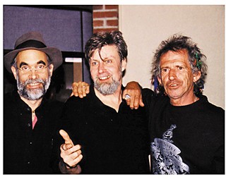 Oscher with Keith Richards